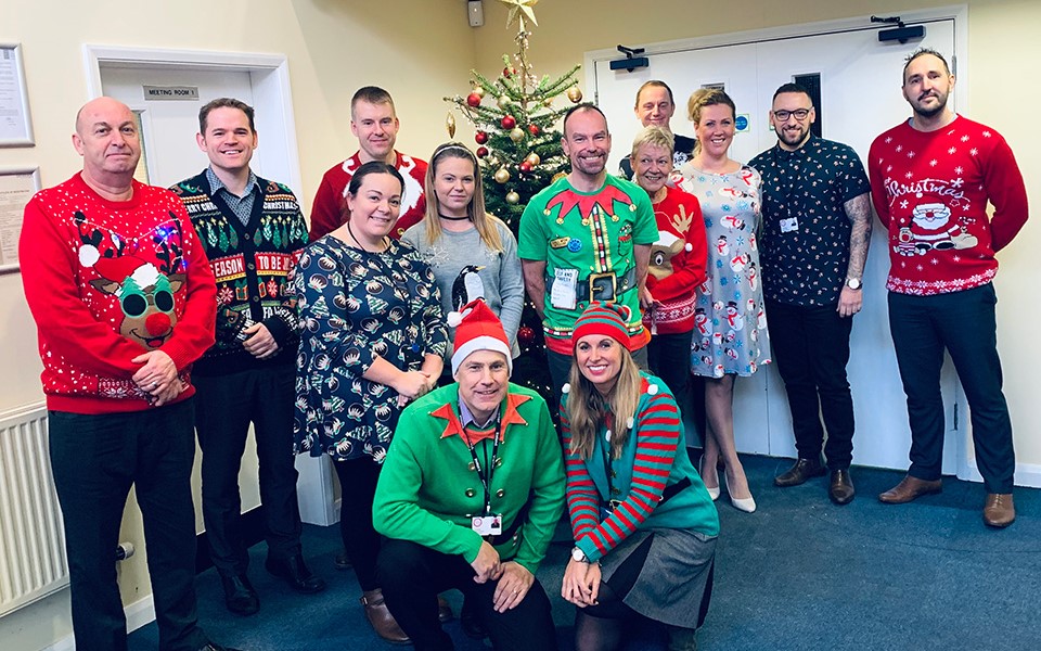 Welsh Pantry celebrates Xmas in the Factory!